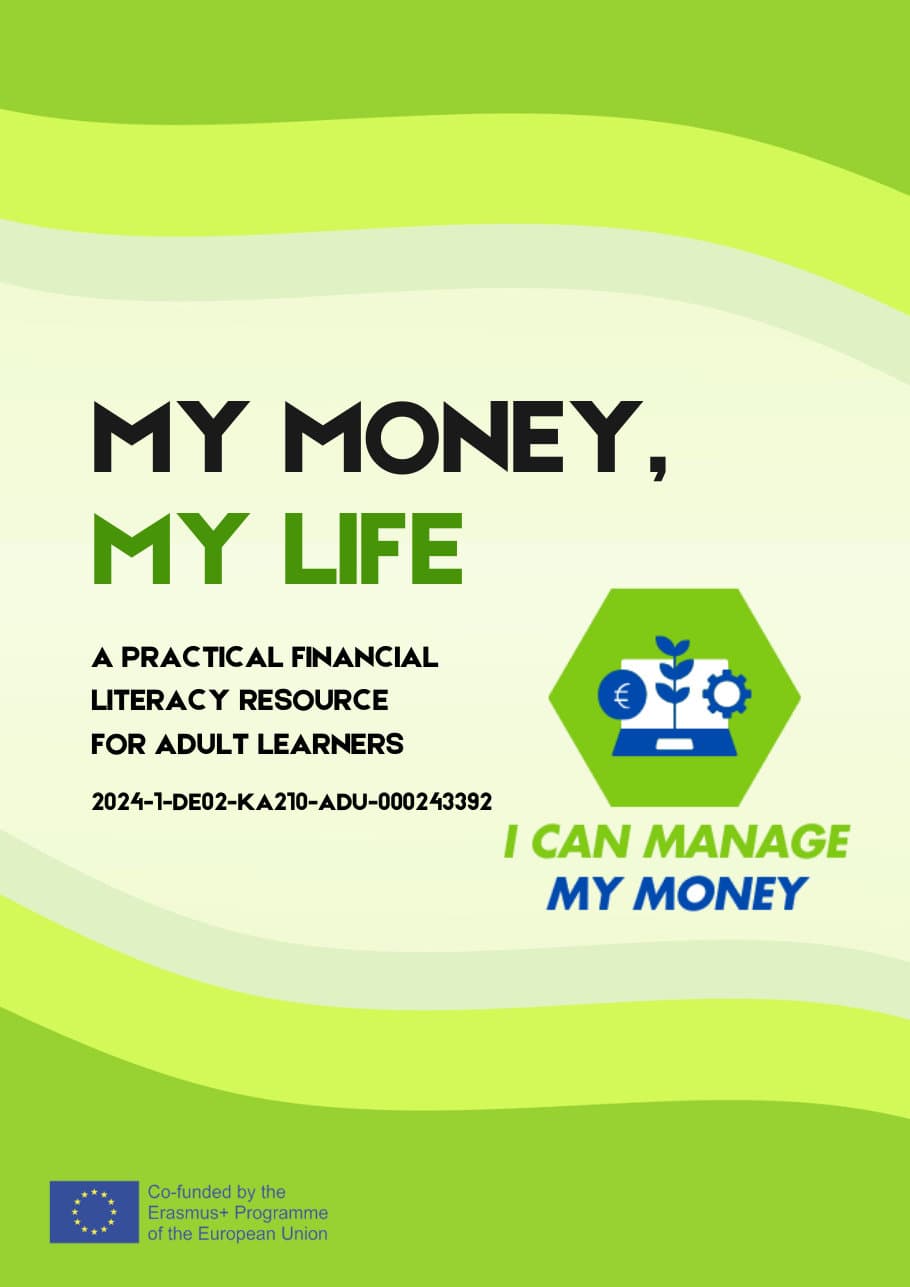 Titelseite des Leitfadens „My Money, My Life“, englische Version